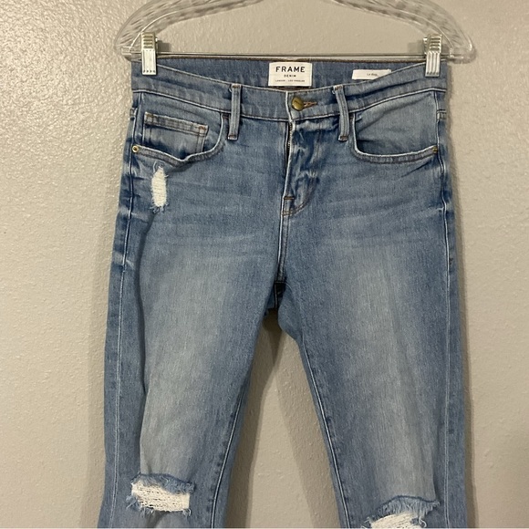 Frame Denim Le Boy Jean Mclane color size 26 - Picture 3 of 8